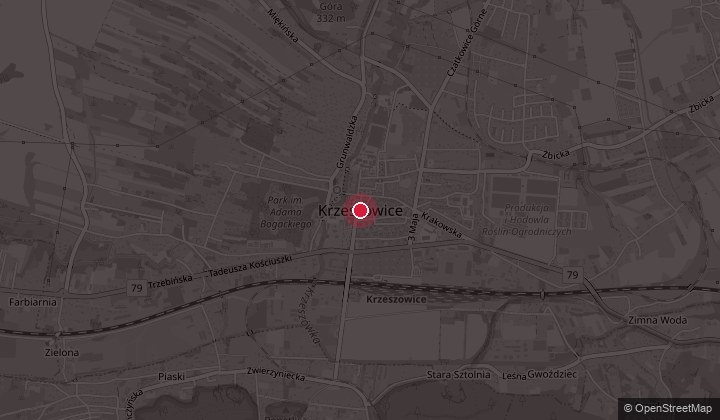 Mapa: Krzeszowice